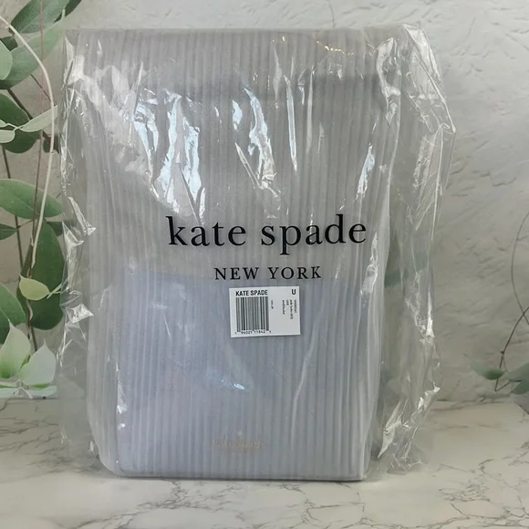 Kate Spade Darcy Small Bucket Shoulder Bag Pale Hydrangia Multi - Picture 11 of 16